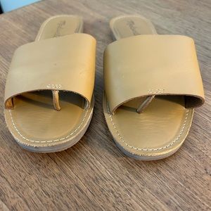 Madewell The Boardwalk Post Slide Sandal